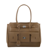 Tote Shoulder Bag -Brown