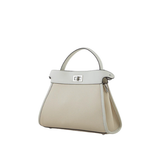 Beige Satchel Shoulder Bag – Functional and Elegant
