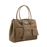 Tote Shoulder Beige Bag