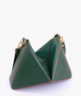 Army green color  triangle flex bag