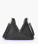 Sac souple triangulaire noir