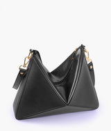 Sac souple triangulaire noir