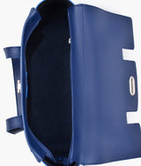 Sac bandoulière fourre-tout bleu pour femme