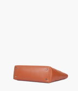 Sac fourre-tout floral marron deux pièces pour femme