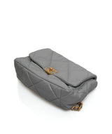 Chanel Large Gray 19 Shoulder Bag - ASL1590