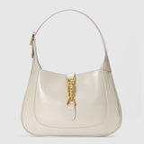 Petit sac porté épaule Jackie 1961 en cuir blanc