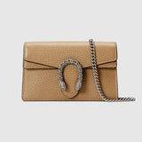 Sac super mini Dionysus Cuir cognac