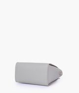 Mini sac à main gris avec anse