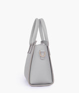 Mini sac à main gris avec anse