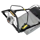 VIRLALA Honda HRN216VKA 21-inch gas self-propelled lawn mower with GCV170 engine and smart drive, walk-behind mower in a grassy yard.