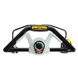 Close-up of VIRLALA Honda HRX217K5VKA 21-inch gas lawn mower with 187cc engine and 4-in-1 Versamow system.