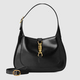 Petit sac à bandoulière Jackie 1961 en cuir noir