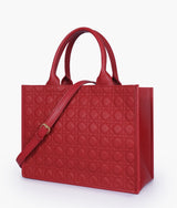 Red box tote bag