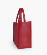 Red box tote bag