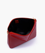 Red color triangle flex bag