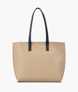 Off-white long handle tote bag for women
