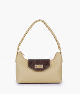 Women’s Off-White Braided Strap Purse