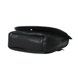Élégant sac bandoulière noir en simili cuir