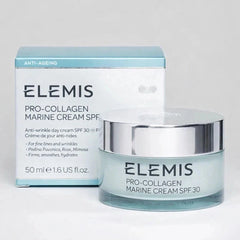 ELEMIS Pro-Collagen Marine Cream SPF 30 Crème de Jour Anti-Rides | 50ml / 1.6 fl oz